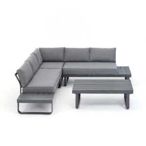 Alternative view of Bali Luxury Corner Garden Sofa, Grey
