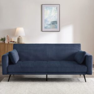Alternative view of Tudor Sofa Bed, Blue Cord
