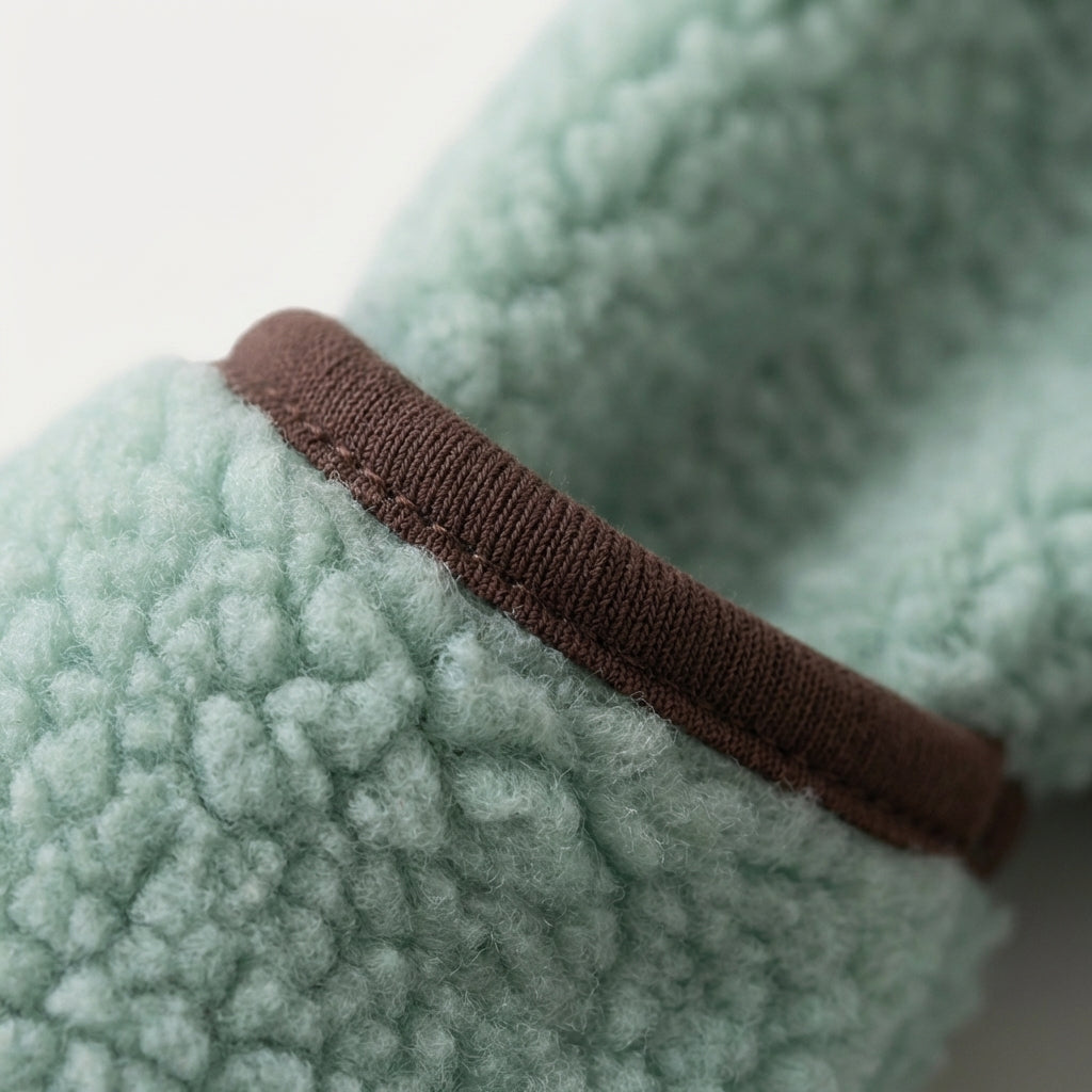 Fleece Zip Romper - Image 3